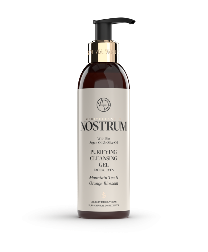 PURIFYING FACE CLEANSING GEL (200ml) Mountain Tea & Orange Blossom